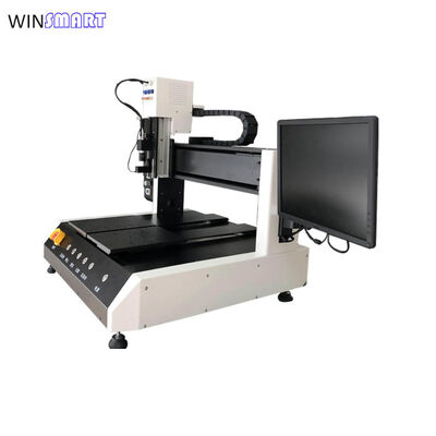 Dual Table Desktop Precise SMT Glue Dispenser Machine