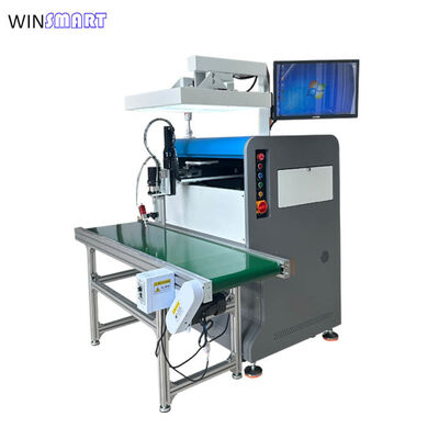 Four-axis Visual High Speed Inline Dispensing Machine Working with Conveyor