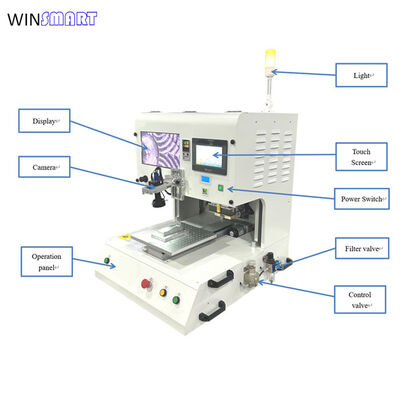 SMTSX XY Movable Universal Hot Bar Soldering Machine for High Productivity