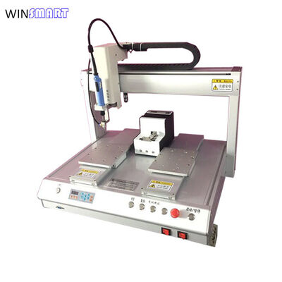 Suction Type Dual Table Single Head Robotic Screwdriver Machine